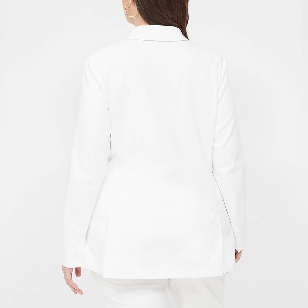 Lane Bryant White Double-Breasted Blazer, NEW, Size 16