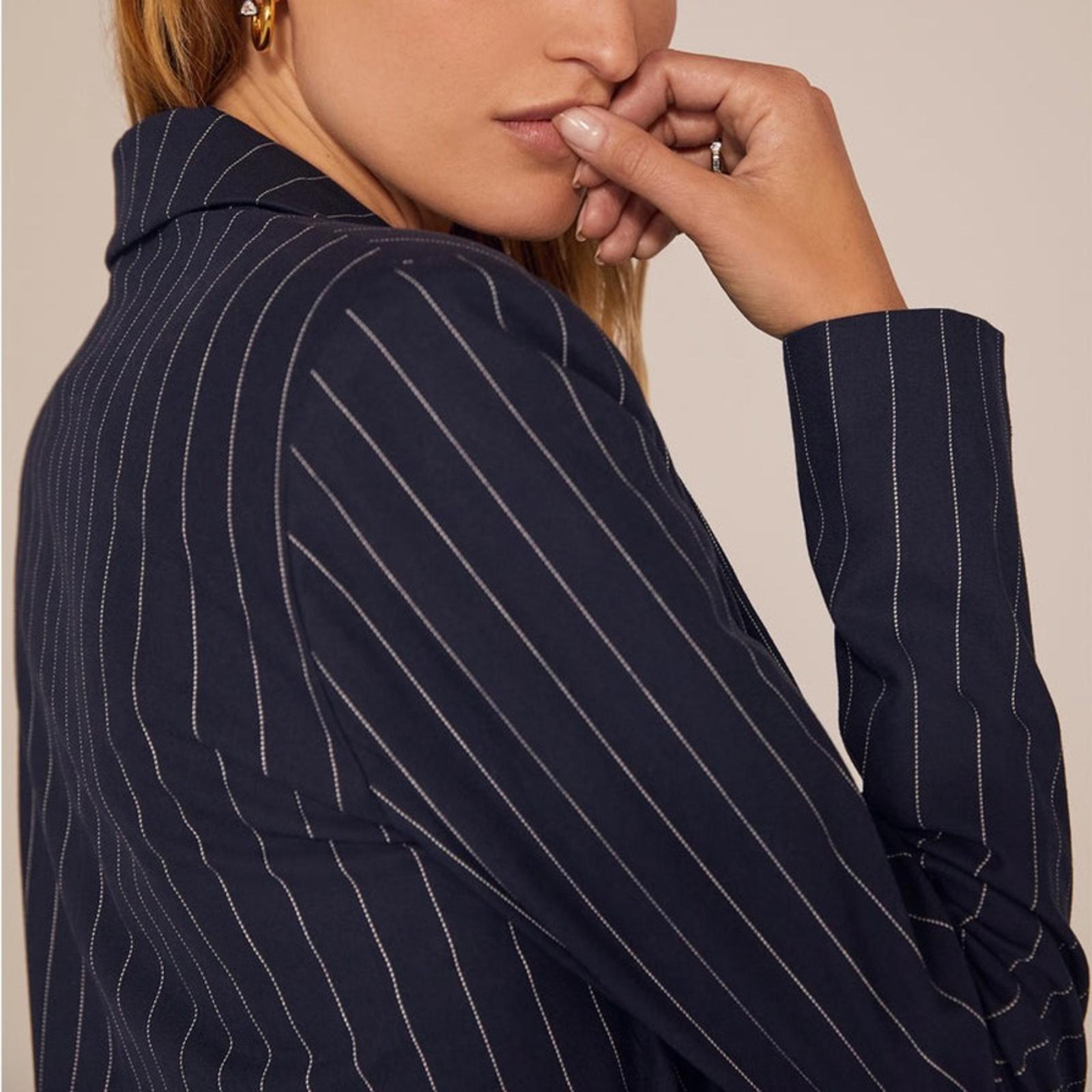 Favorite Daughter The Break Up Oversize Stretch Cotton Blazer, Size XXS, NEW