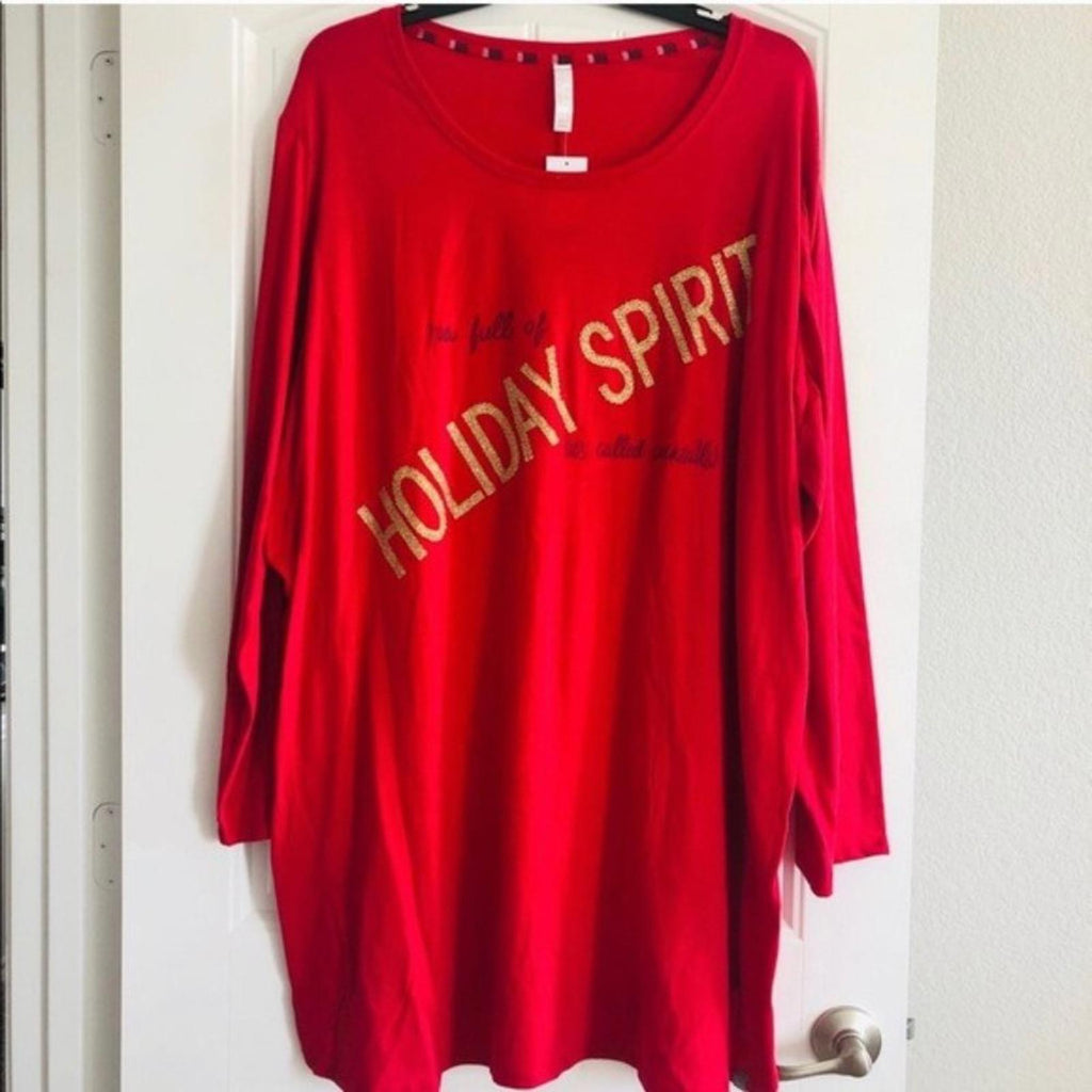 Lane Bryant's Cacique Sleepwear Holiday Spirit, Plus Size 26/28 , 4X New w/Tag