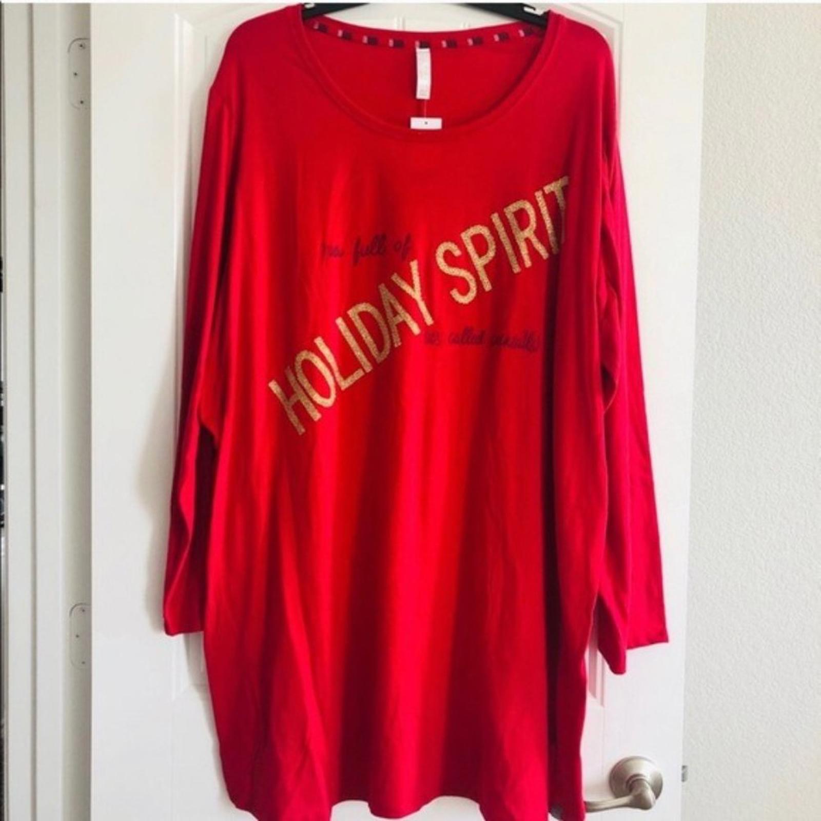 Lane Bryant's Cacique Sleepwear Holiday Spirit, Plus Size 26/28 , 4X New w/Tag