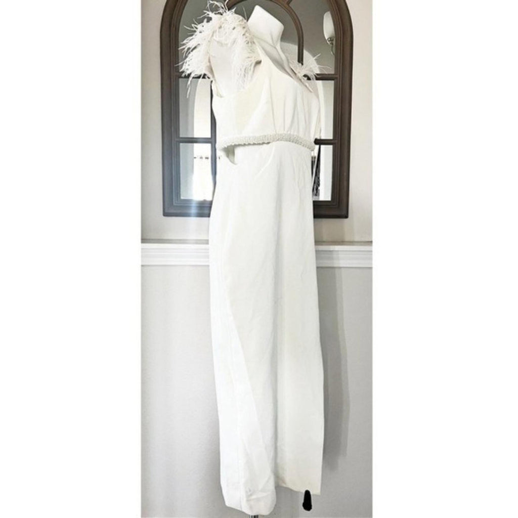 NWT LIKELY Revolve * Taliah Gown in White, Size 12 New w/Tag $478