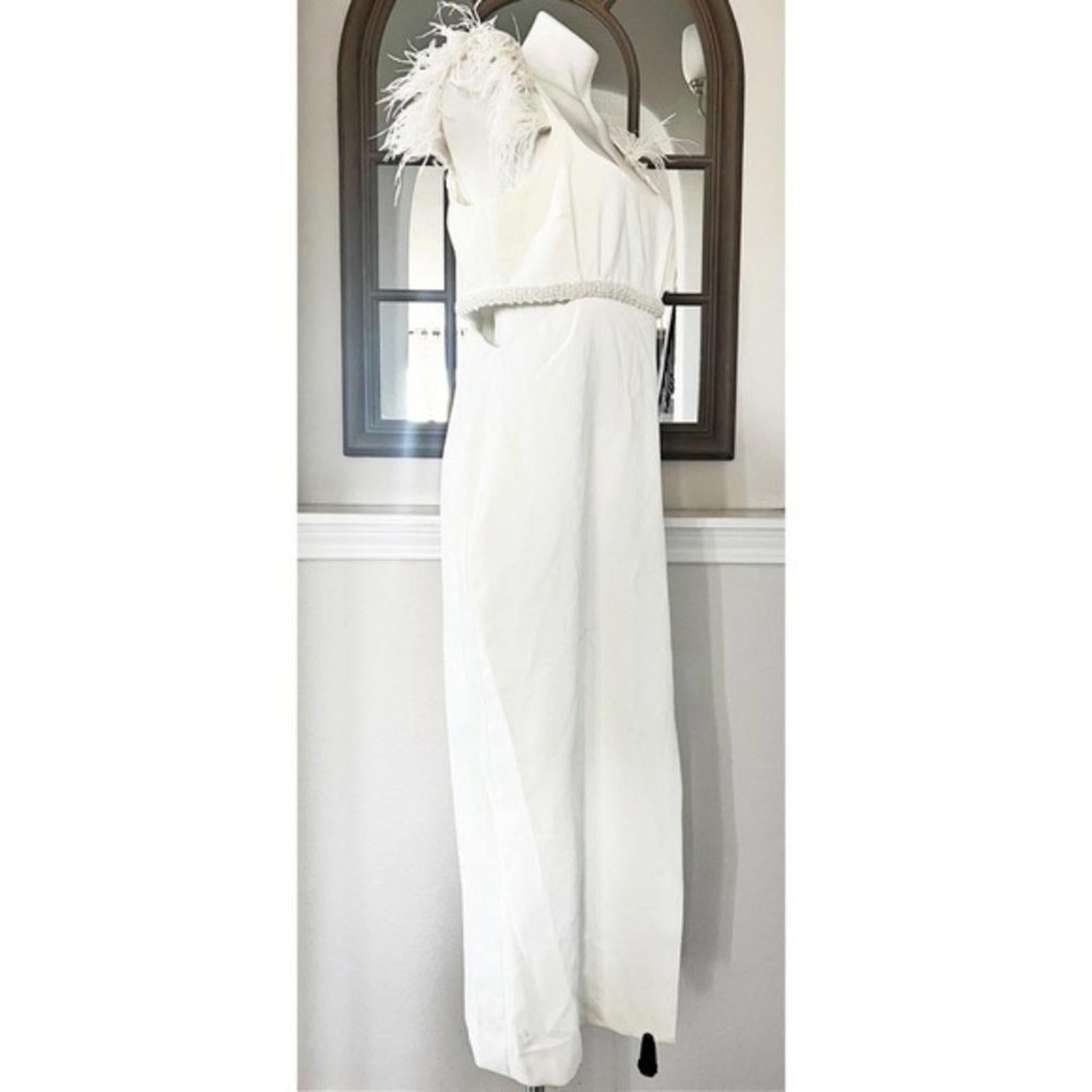 NWT LIKELY Revolve * Taliah Gown in White, Size 12 New w/Tag $478