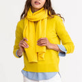 Kerri Rosenthal Sunshine Scarf in Yellow, One Size New w/Tag $198