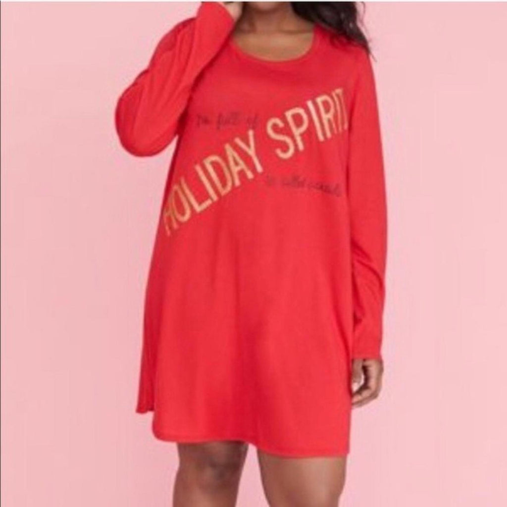 Lane Bryant's Cacique Sleepwear Holiday Spirit, Plus Size 26/28 , 4X New w/Tag