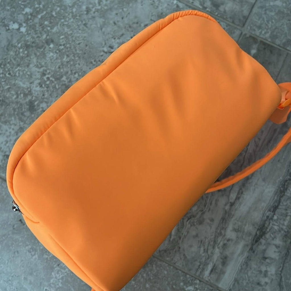 INC Ava Large Backpack in Neon Orange, New w/Tag