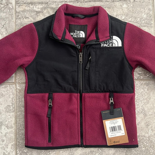 The North Face Teen Denali Lightweight Jacket in Boysenberry, Big Girls XS NWT