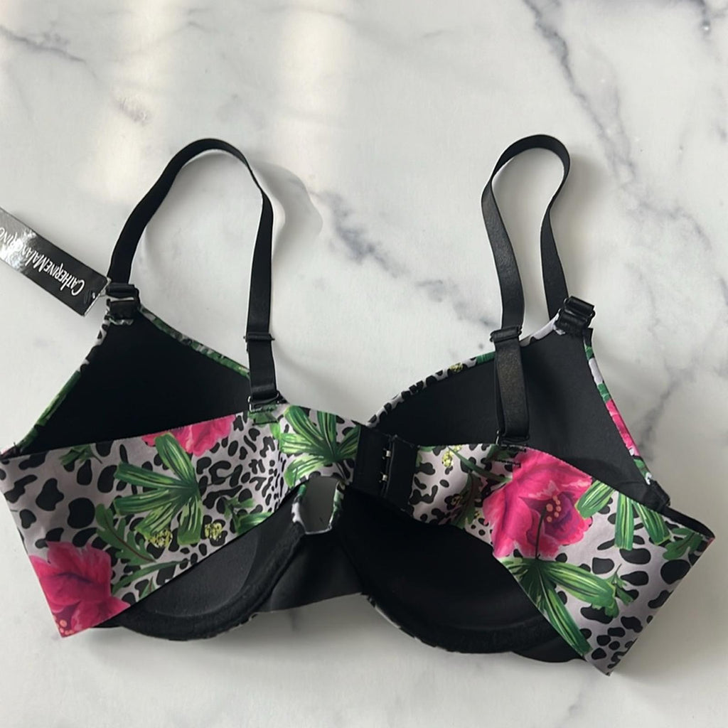 Catherine Malandrino Push Up Bra, Size 34C, Style BR3-CM045 New w/Tag Retail $48