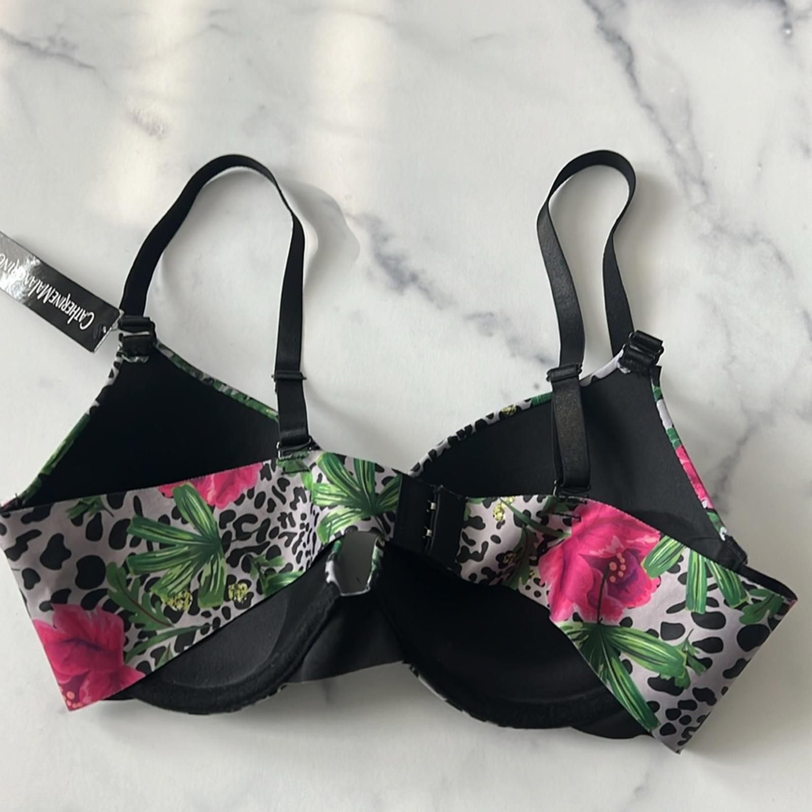Catherine Malandrino Push Up Bra, Size 34C, Style BR3-CM045 New w/Tag Retail $48