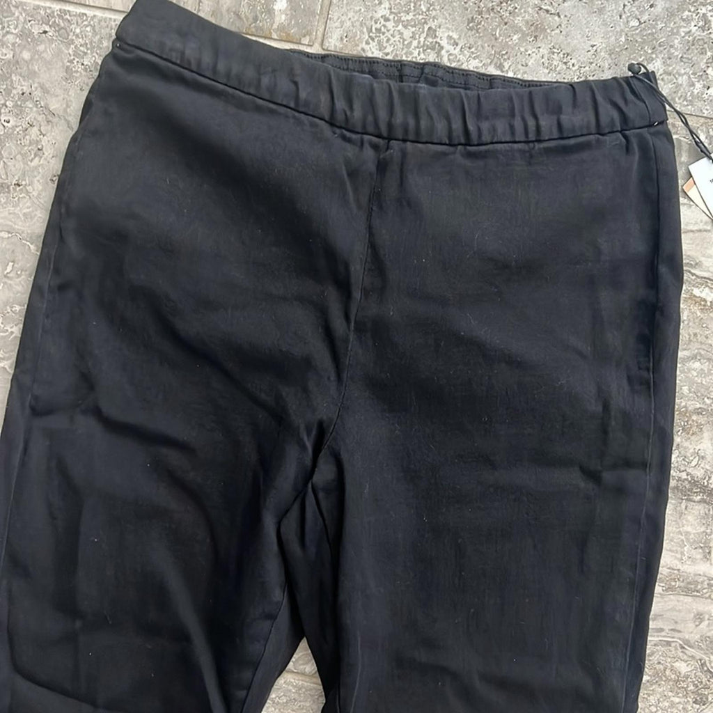 NEW Anne Klein High Rise Pull On Flared Pants, Onyx Wash, US 12 New w/Tag $89