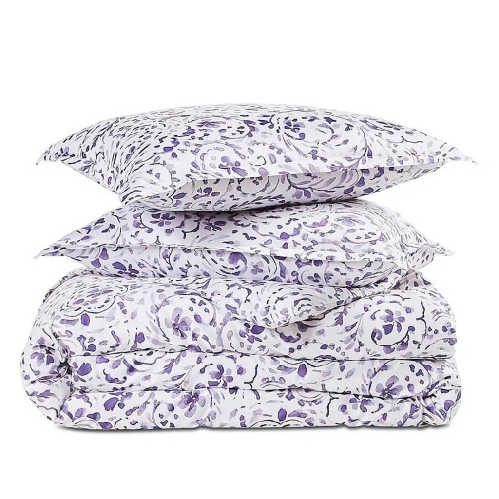SKY Emilia Paisley 2-Piece Twin Comforter Cover & Standard Pillow Sham, NWT $230
