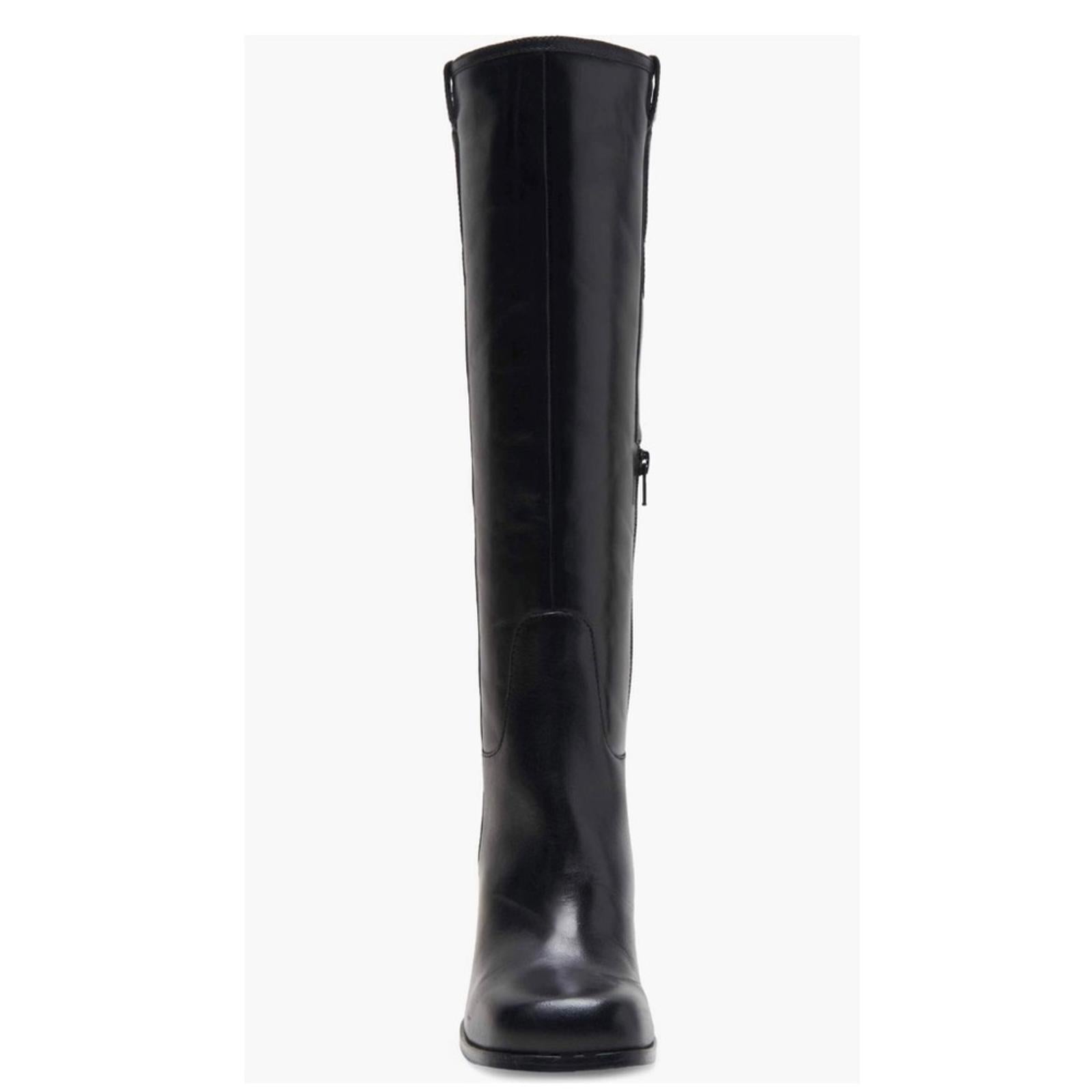 Free People Naomi Tall Leather Boots, Black, Size 6.5 New w/Tag, w/o Box