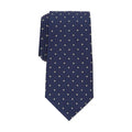 Club Room Graslin Dot Neck Tie in Navy Yellow, New with Tag