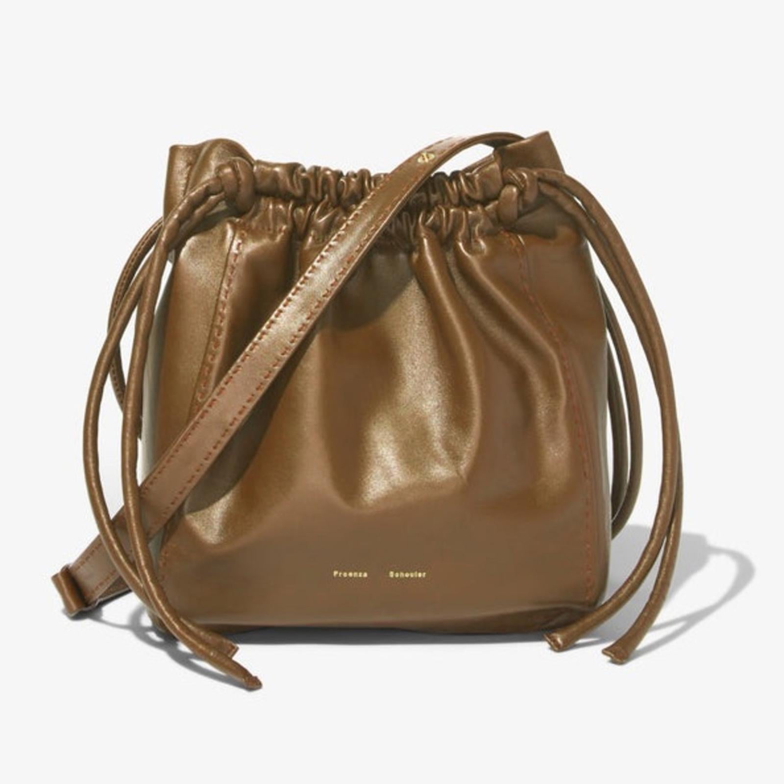 PROENZA SCHOULER Drawstring Pouch Crossbody Bag w/Tag +Dust Bag, EXCELLENT $1255