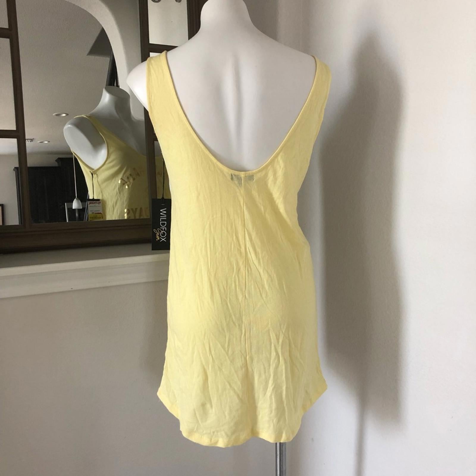Wildfox SUN Sunny Days Poolside Scoop Neck Swim CoverUp Size S, New w/Tag