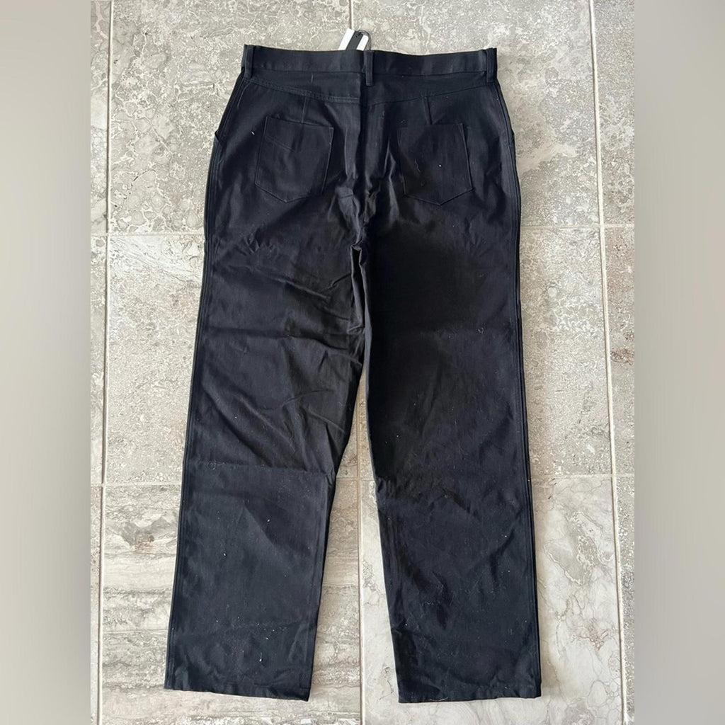 WhoWhatWear LISA High-Waisted Wide Leg Pants in Black Size L New w/Tag $135