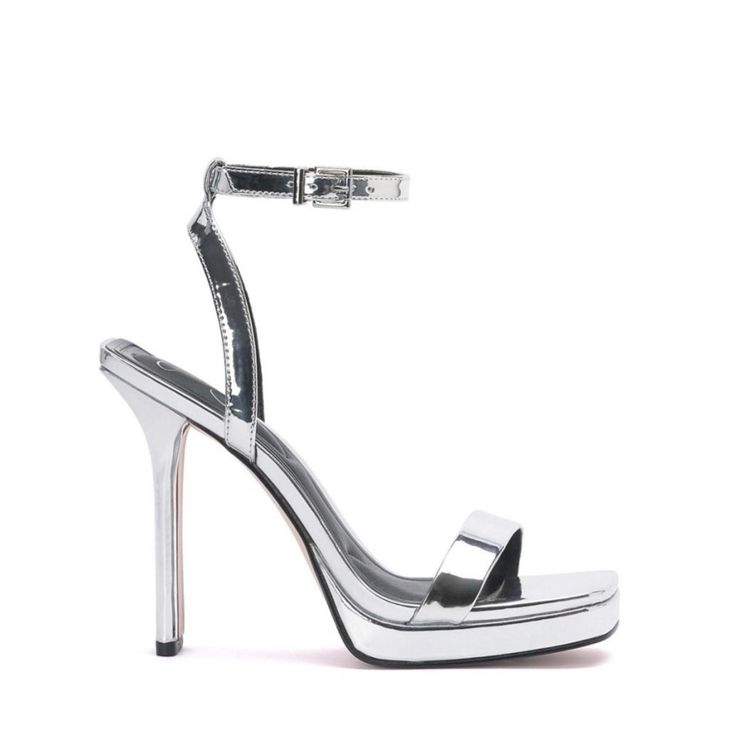Jessica Simpson Adonia Metallic Platform Ankle Strap Sandals, NWT, Size 6.5
