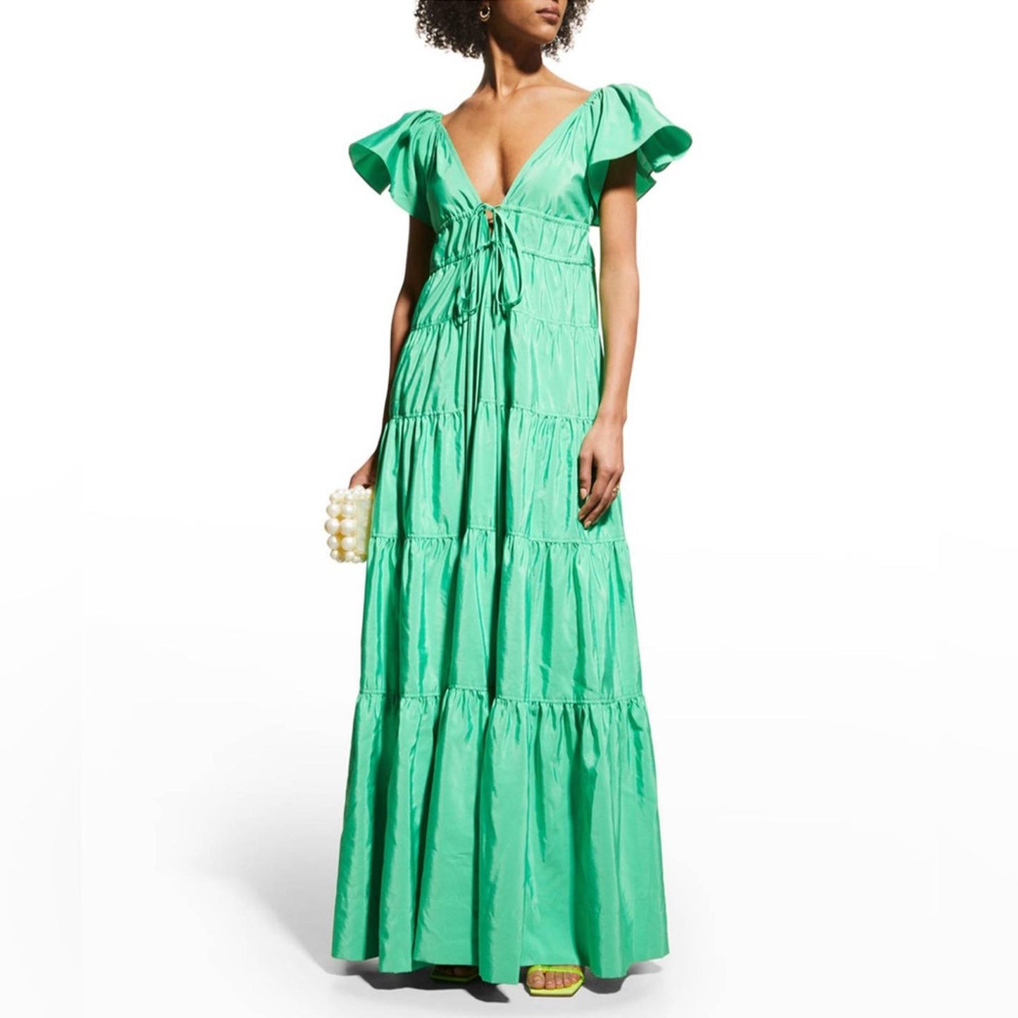 A.L.C. Luca Ruffled Sleeve Tiered Dress, Size 4 New w/Tag Retail $695 SOLD OUT!