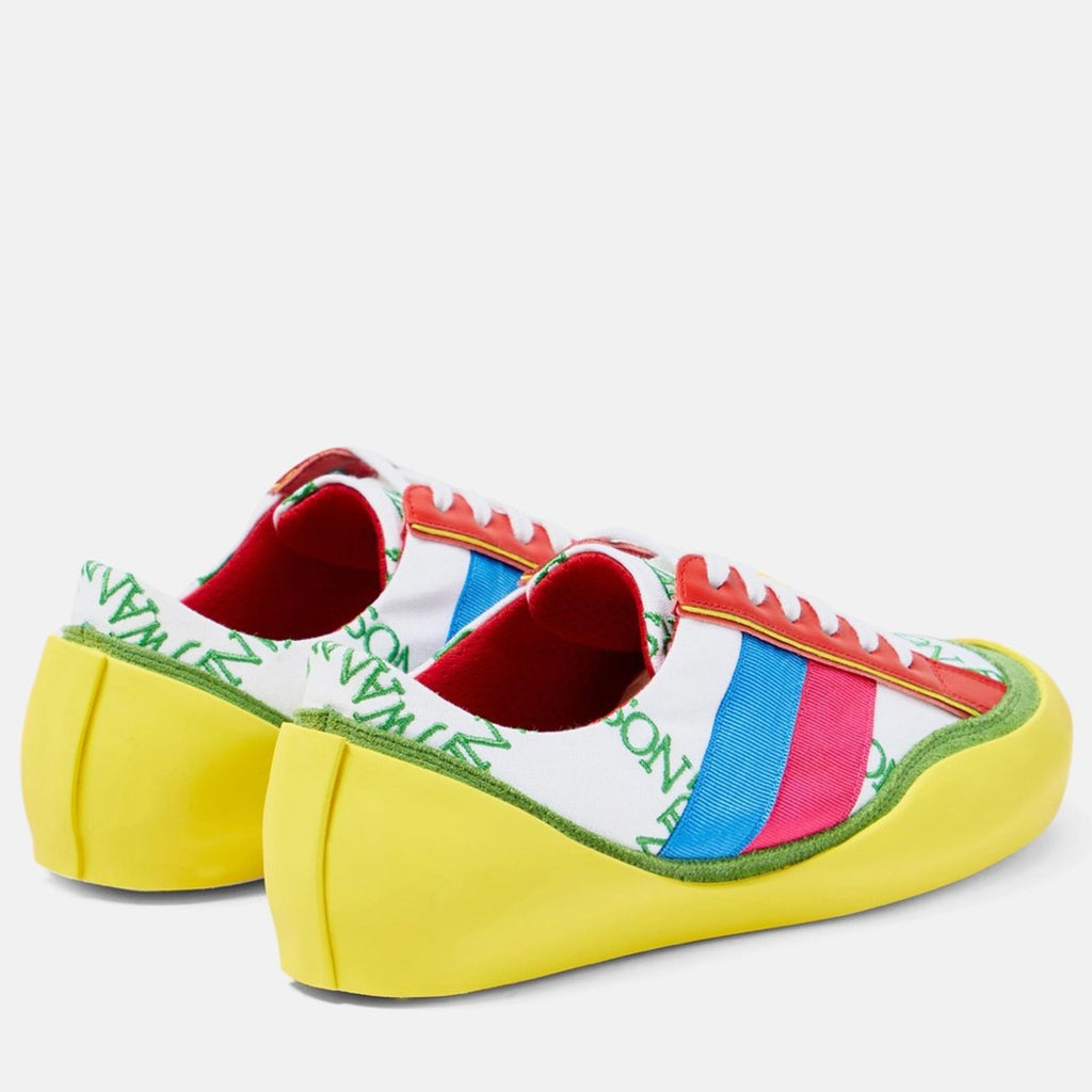 JW Anderson Color-Blocked Canvas LaceUp Bubble Sneakers, Size 42 New in Box