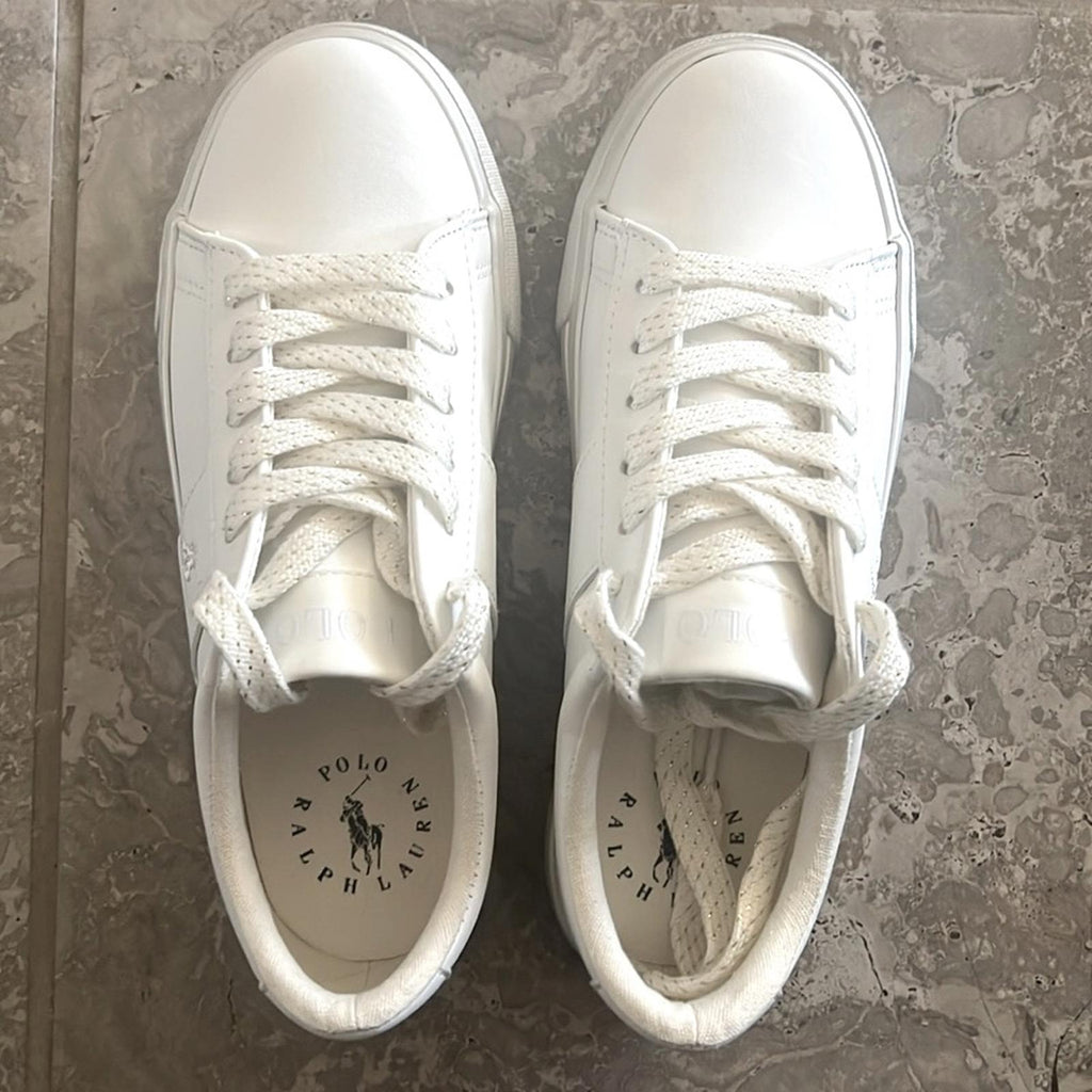 Polo Ralph Lauren Kids Sayer Sneakers, Little Kid Size 2 NEW in Box