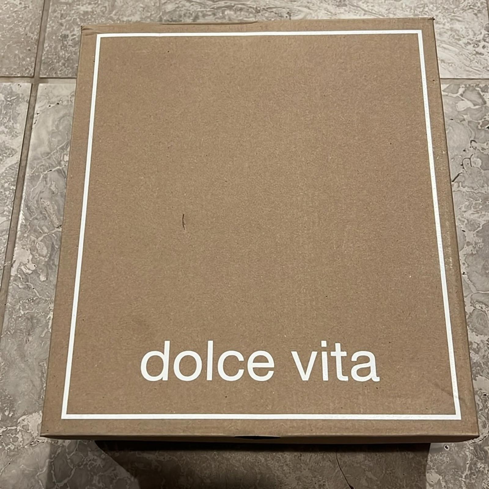 Dolce Vita Ginni Pull On Pointed Booties in Black Nubuck Size 8.5 New in Box