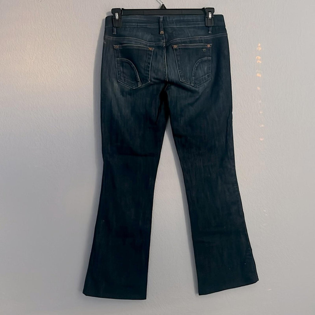 Joe's Rocker Bootcut Jeans in Blue, Size 28
