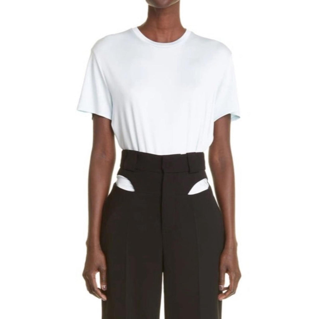 ET OCHS Sophia T-Shirt Bodysuit in Buttercream, Size XS NEW w/Tag $695