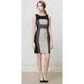 Anthropologie’s Yoana Baraschi Channeled Dots Column Sheath Dress, Size 4