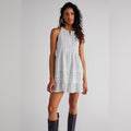 Free People Desert Days Mini Dress in White, Size S New w/Tag