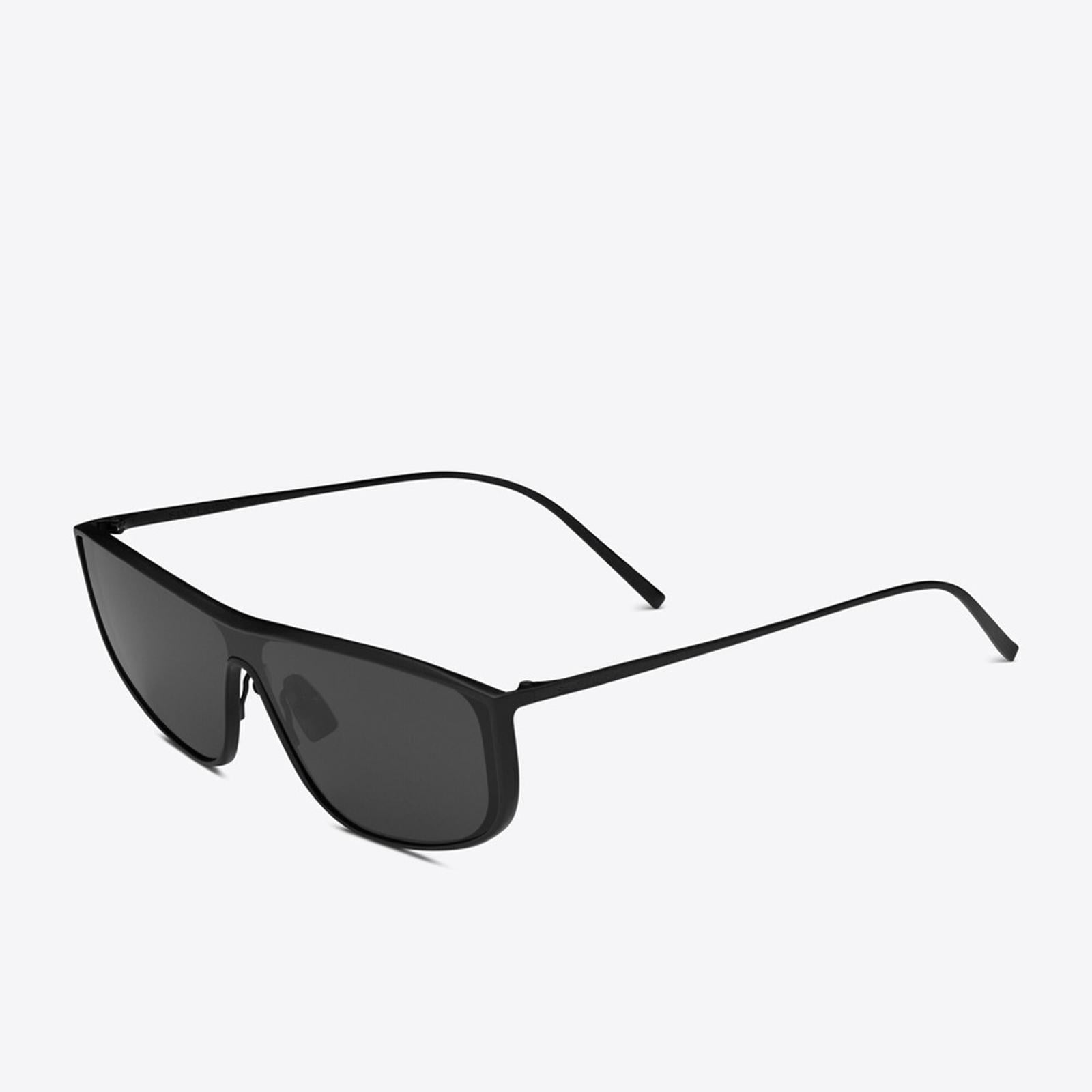Saint Laurent 605 Luna Rectangular Sunglasses -002 99 S NEW w/Tag $740