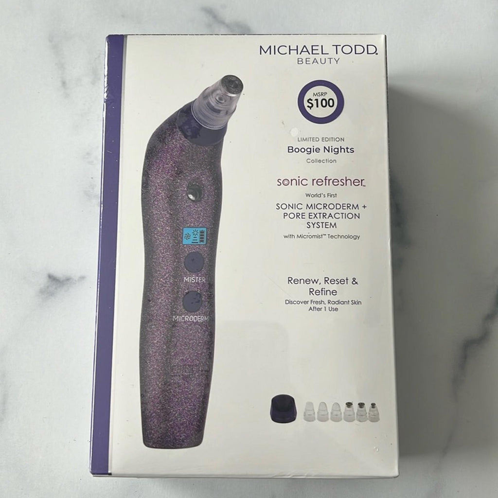 Michael Todd Beauty Limited Edition Sonic Refresher Microdermabrasion System NEW