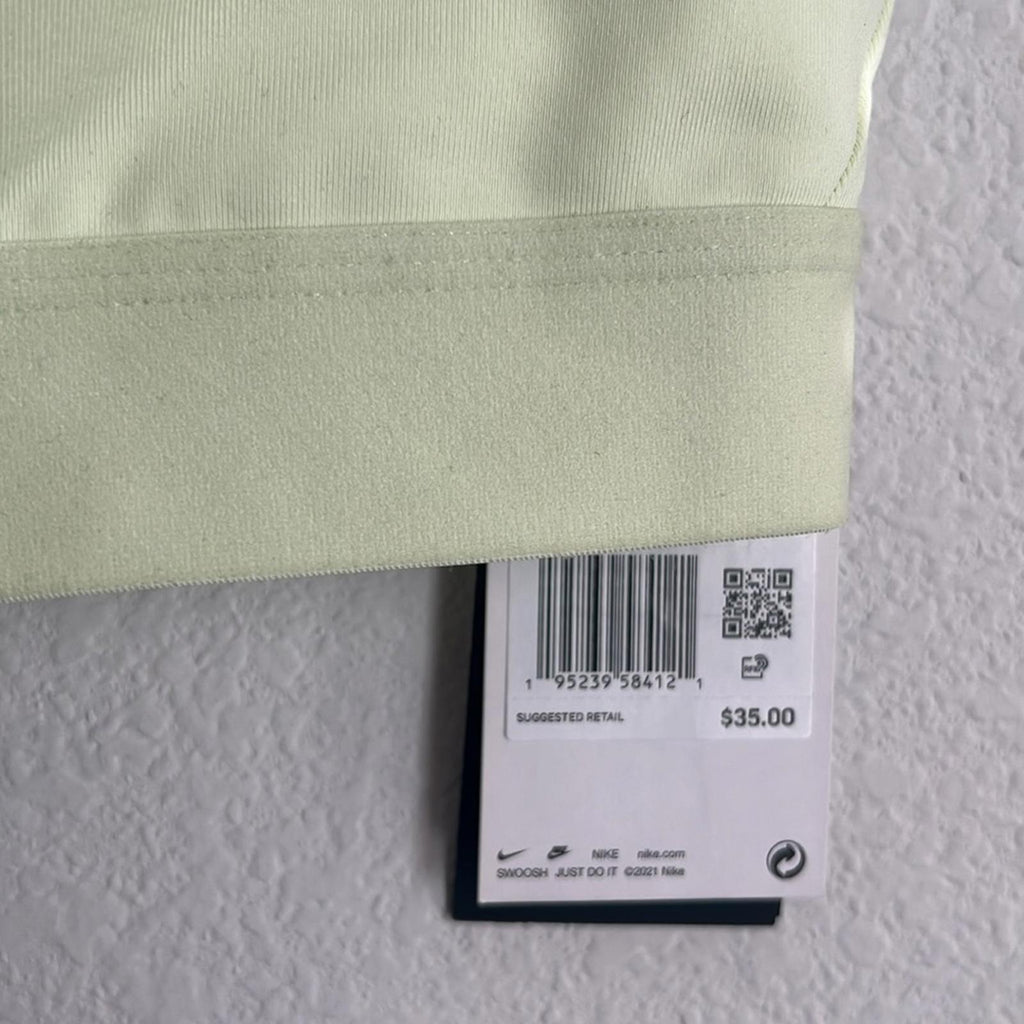 Nike Moisture-Wicking Racerback Sports Bra in Pistachio Green, NWT, Size 1X