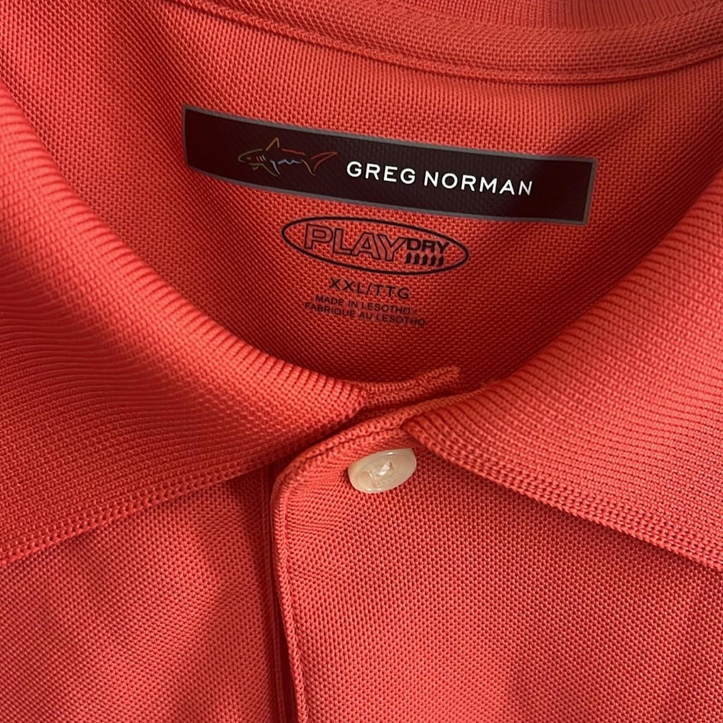 NEW Greg Norman Polo Shirt, Size XXL