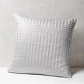 Hudson Park Collection Marble Wave Euro Sham in Silver, New w/Tag, Retail $185