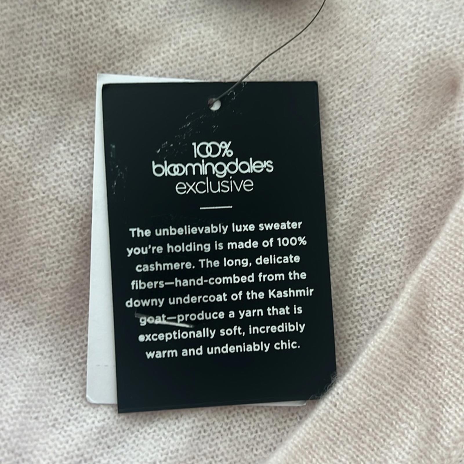 Cashmere Oversized Short Sleeve Sweater from C by Bloomingdale's Size S NWT $188