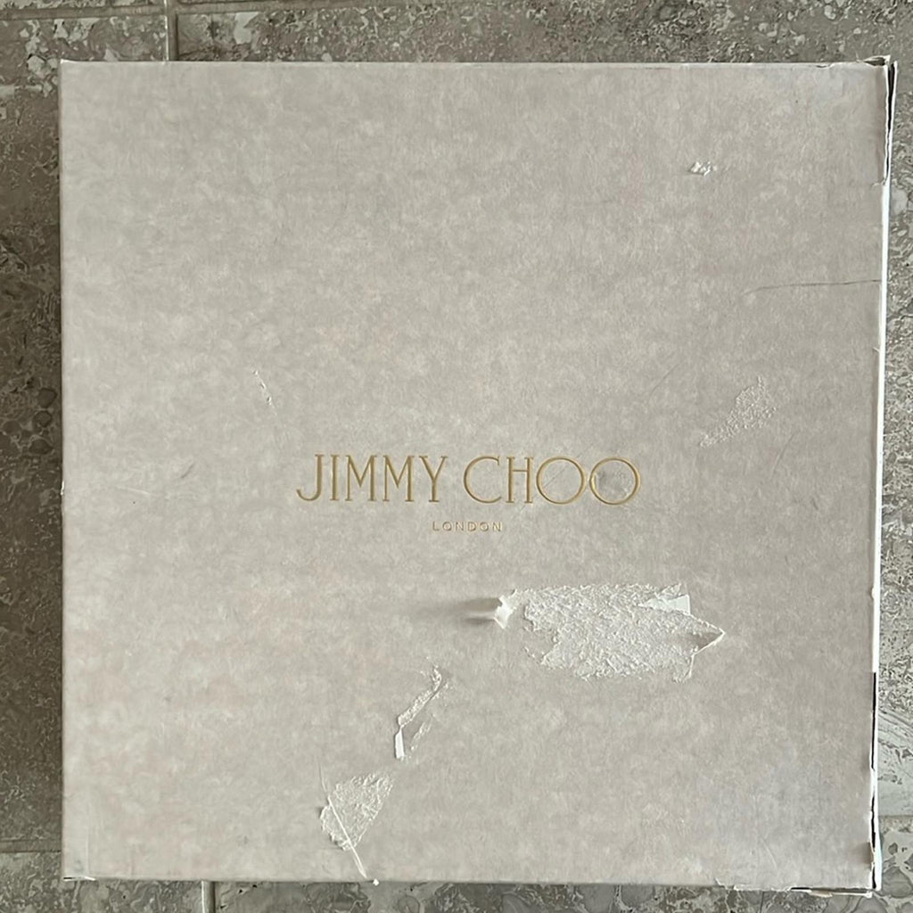 Jimmy Choo Nola Embellished Ankle Boots in Black Size 37.5 New + DustBag $1395