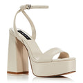 Aqua Bloomingdale’s Cher Ankle Strap Platform High Heel Sandals, Size 9.5 NEW