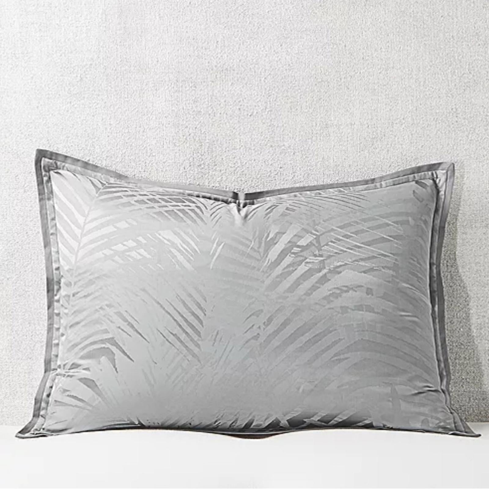 Hudson Park Collection Palmetto Cotton Silk King Sham, New w/Tag Retail $225