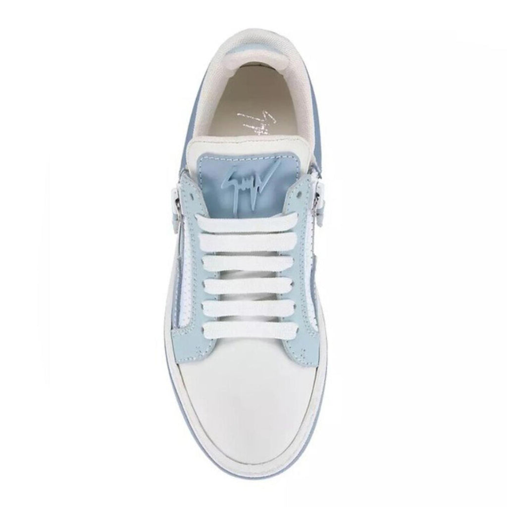 Giuseppe Zanotti Colorblock Leather Double-Zip Sneakers, Size EU 43 New SOLD OUT
