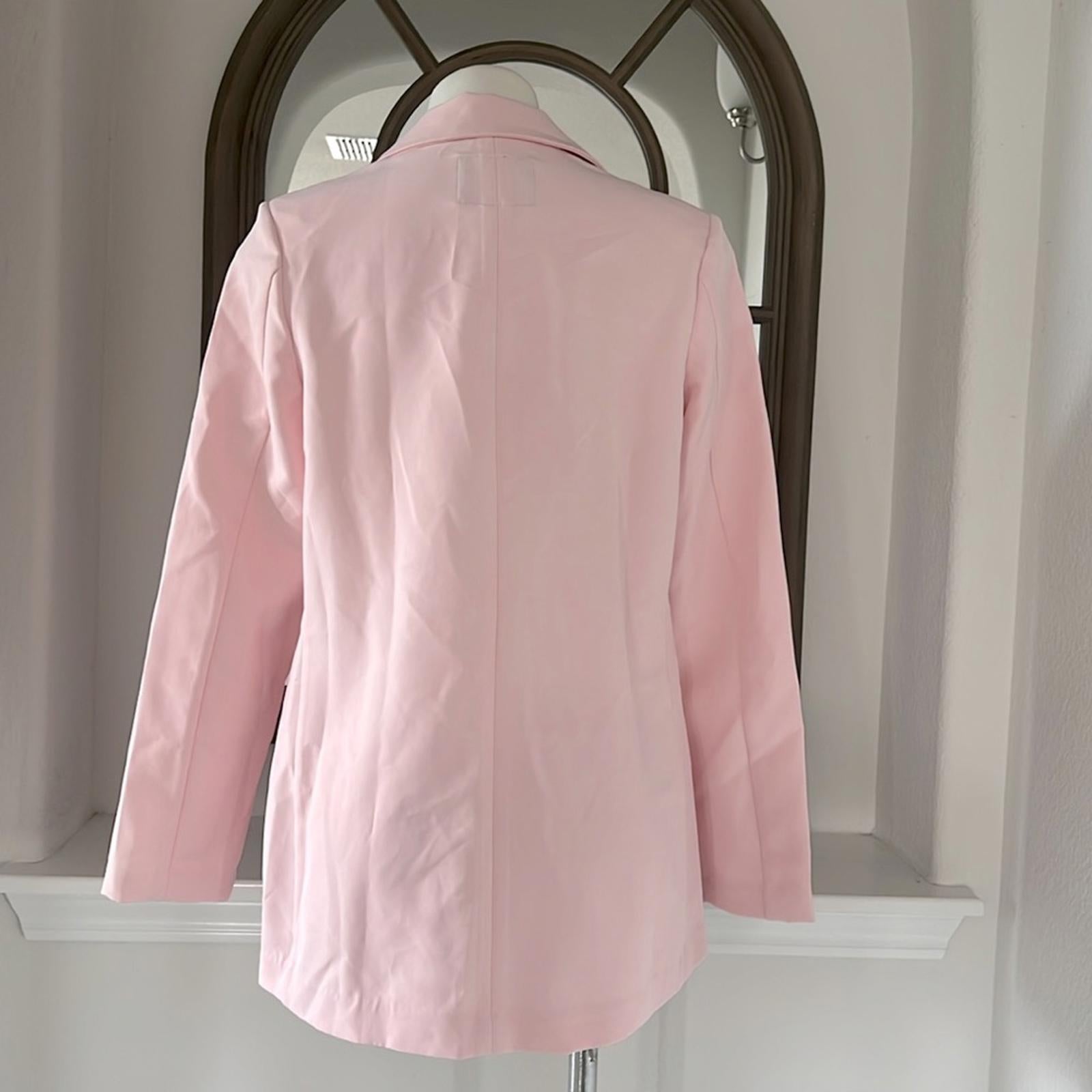 Sanctuary Bryce Woven Blazer in Pink, Size S New w/Tag
