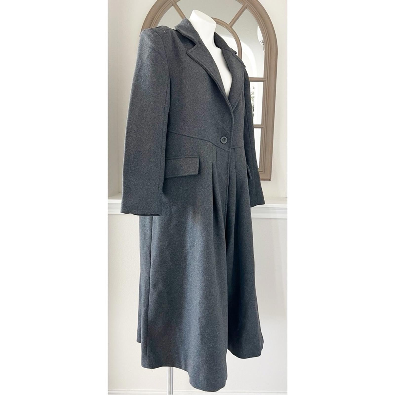 Free People Victoria Flared Wool-Blend Coat