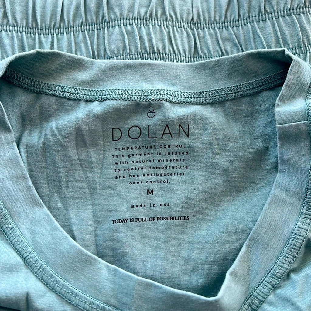 New DOLAN Anthropologie Long Sleeve Top, Turquoise Size M