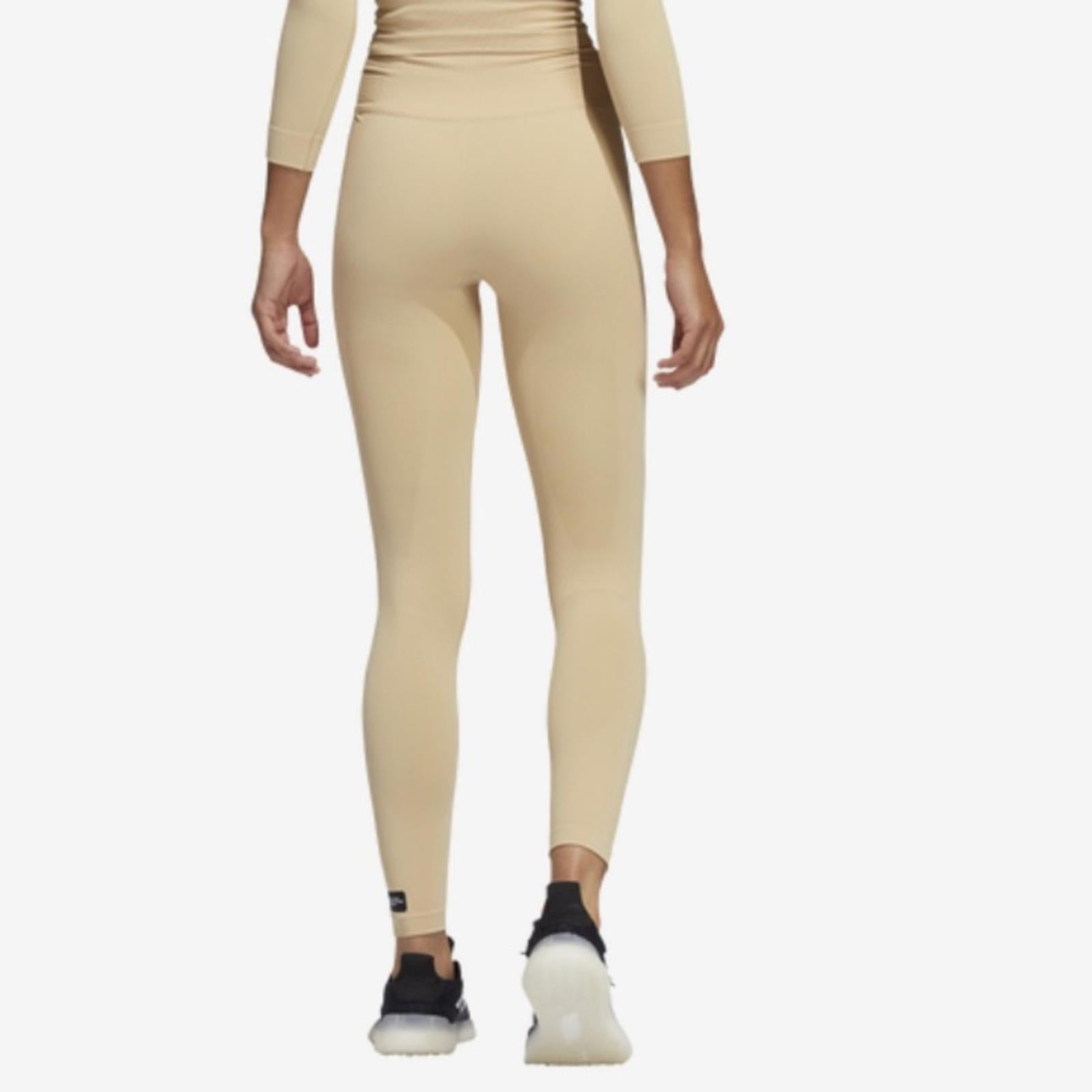 Adidas Formotion Training Sculpt Seamlessly Hazy Beige Tights, Plus Size 3X NWT