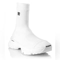Balenciaga Speed 3.0 Knit High Top Sock Sneakers in White, Size 40 NEW in Box