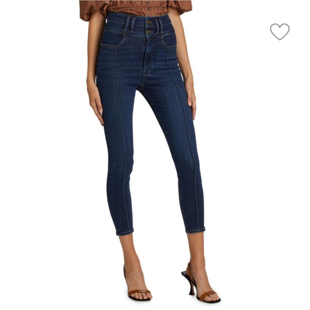 FRAME Le Catroux Cigarette Jeans in Dublin, Size 24 New w/Tag Retail $248
