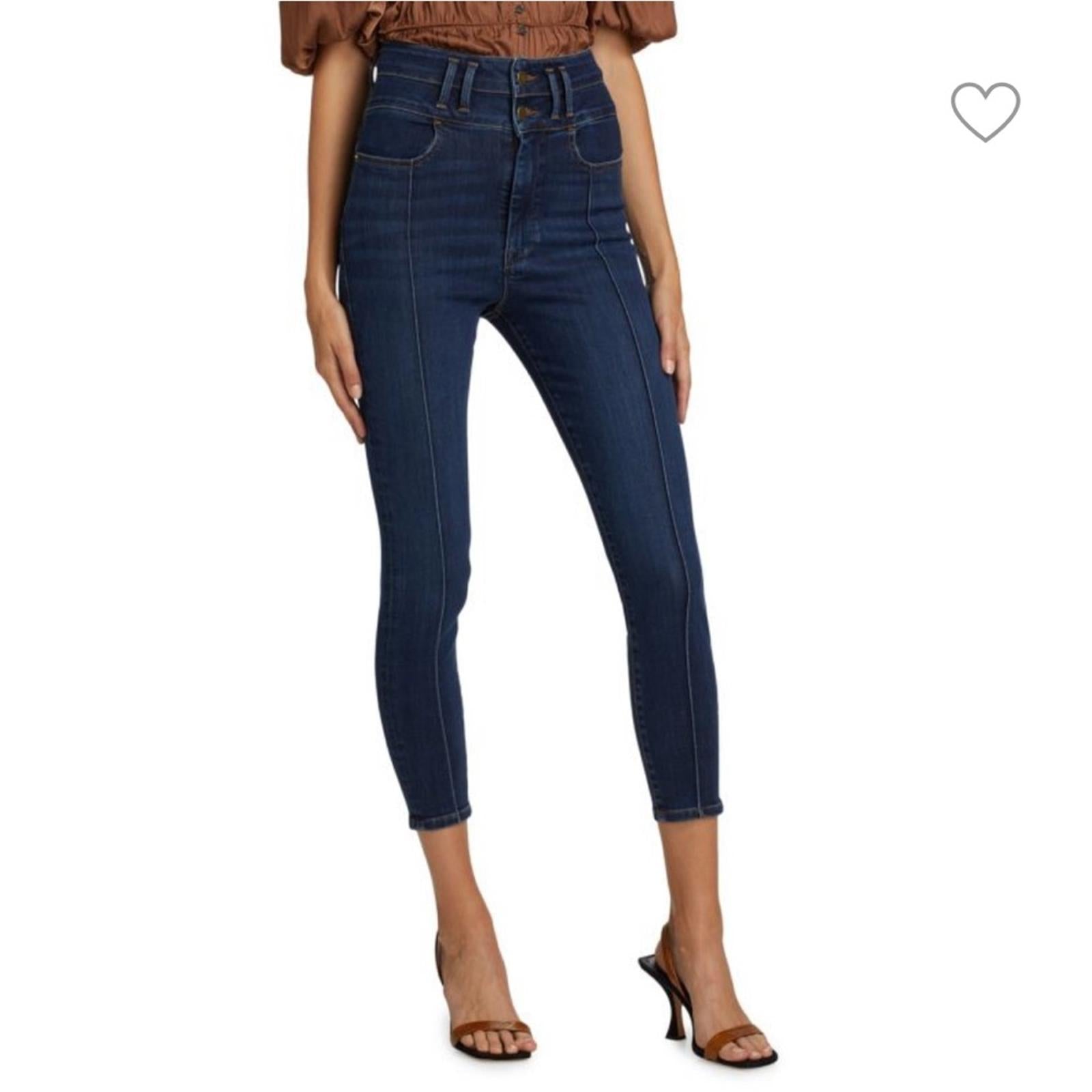 FRAME Le Catroux Cigarette Jeans in Dublin, Size 24 New w/Tag Retail $248