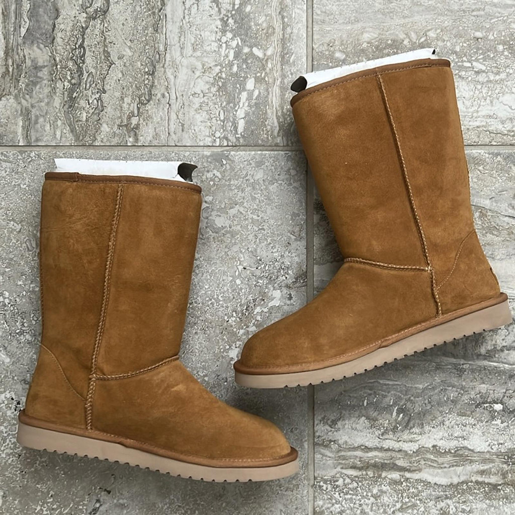 UGG’s Koolaburra KOOLA Tall Boots in Chestnut, Size 11 Wide New in Box