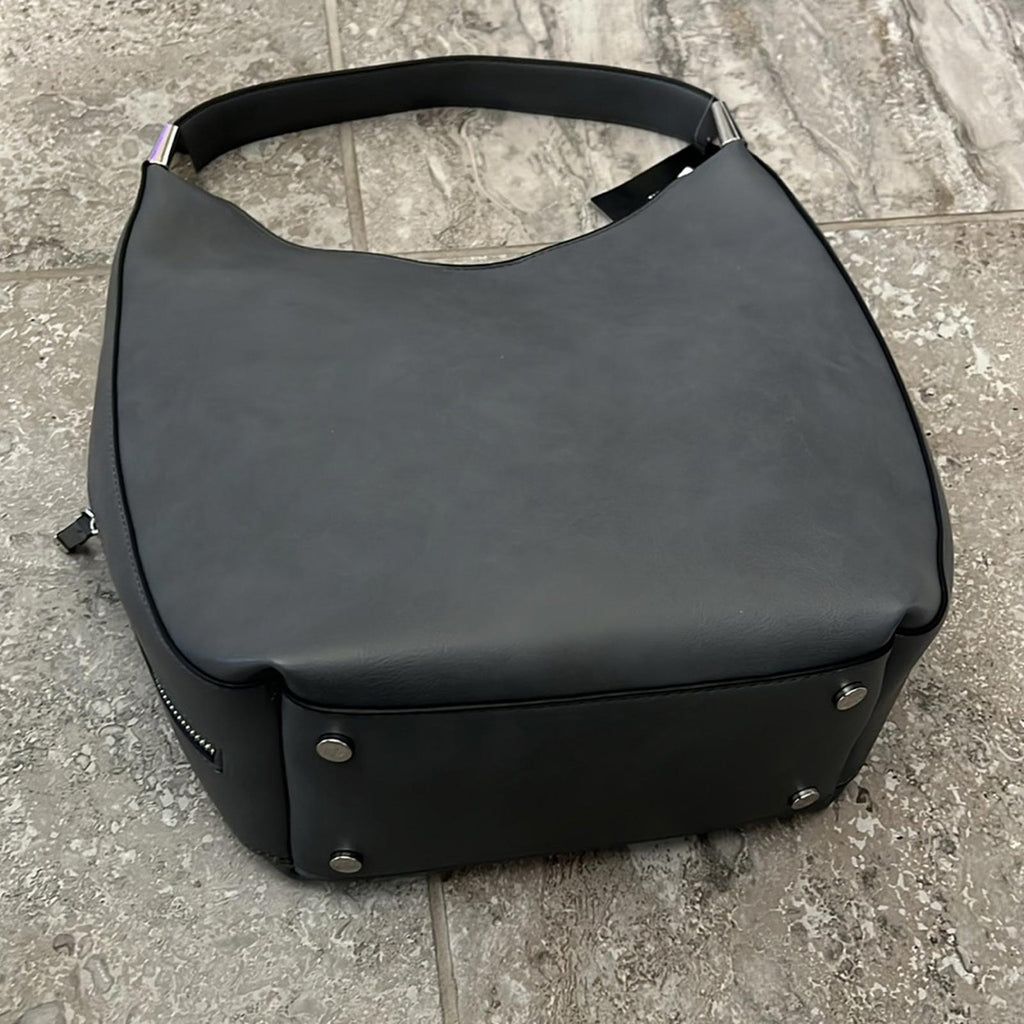 Alfani Bangle Hobo Bag in Gray, New w/Tag Retail $99.50