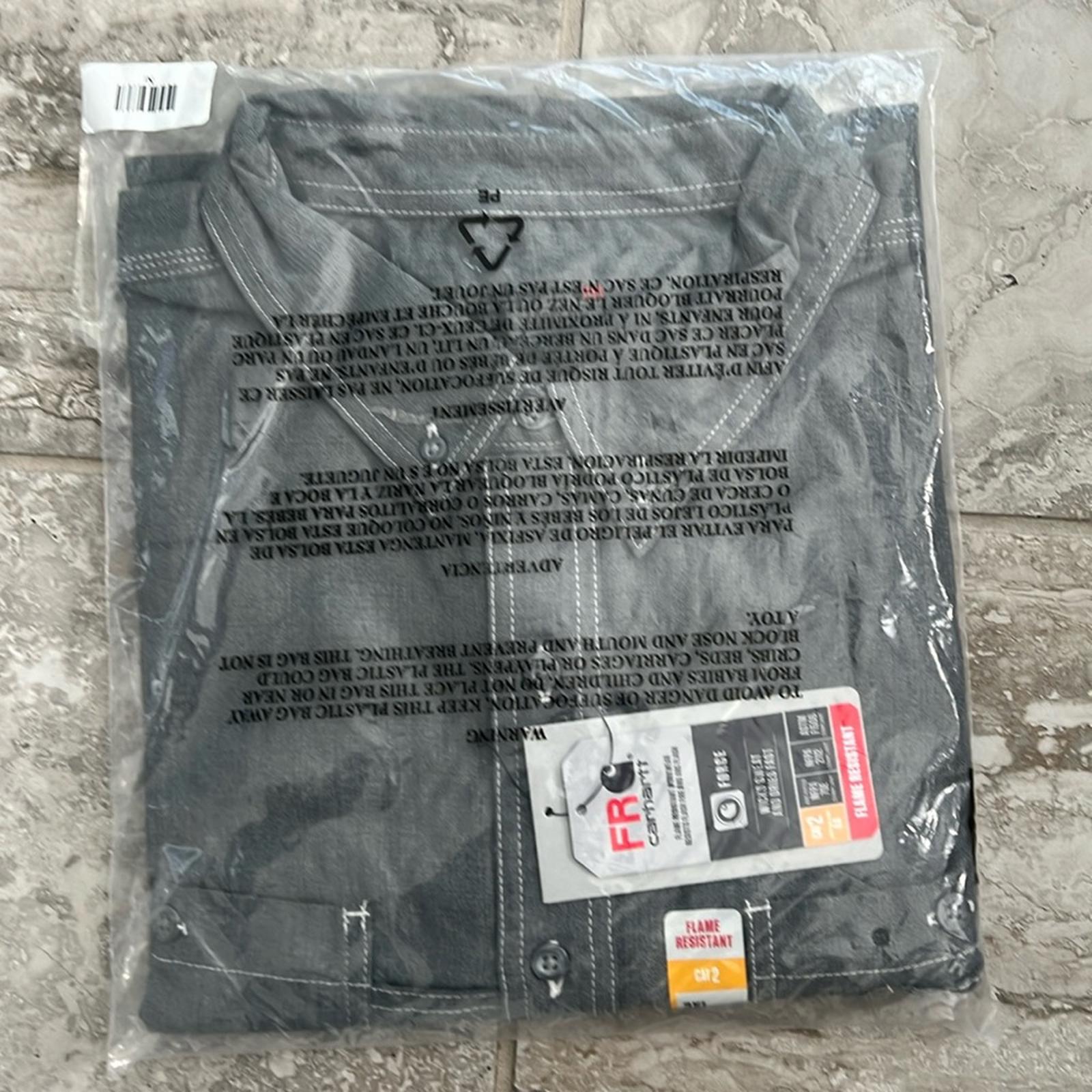 Carhartt Flame-Resistant Force Loose Fit Lightweight Long Sleeve Shirt, 3XL NWT