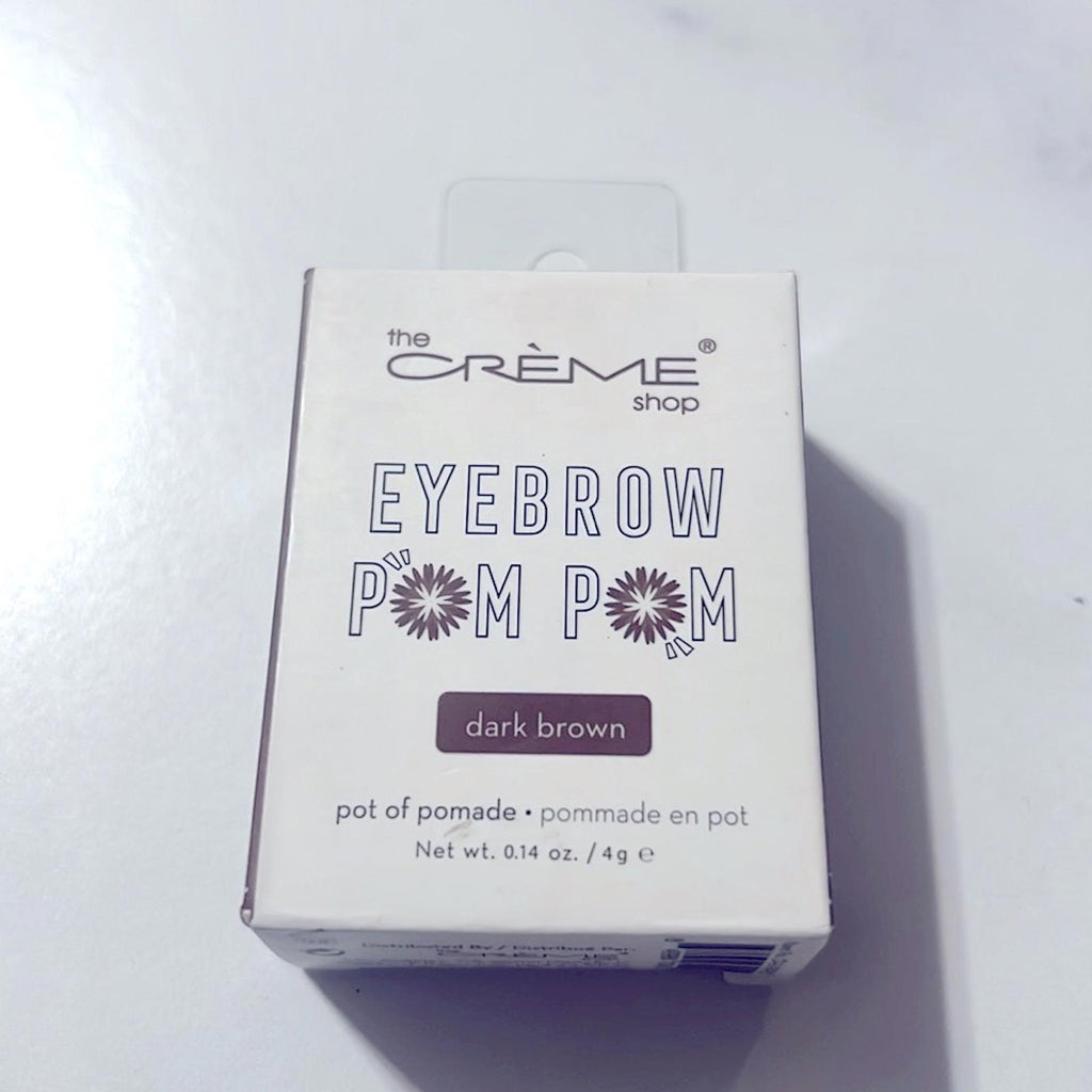 The Crème Shop Eyebrow Pom Pom in Dark Brown New in Box