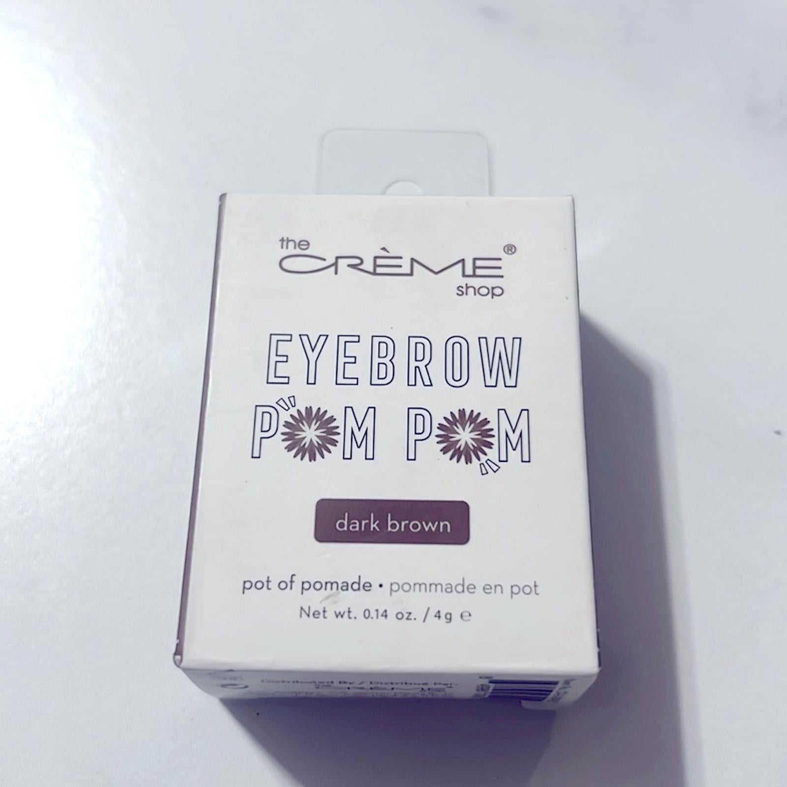 The Crème Shop Eyebrow Pom Pom in Dark Brown New in Box